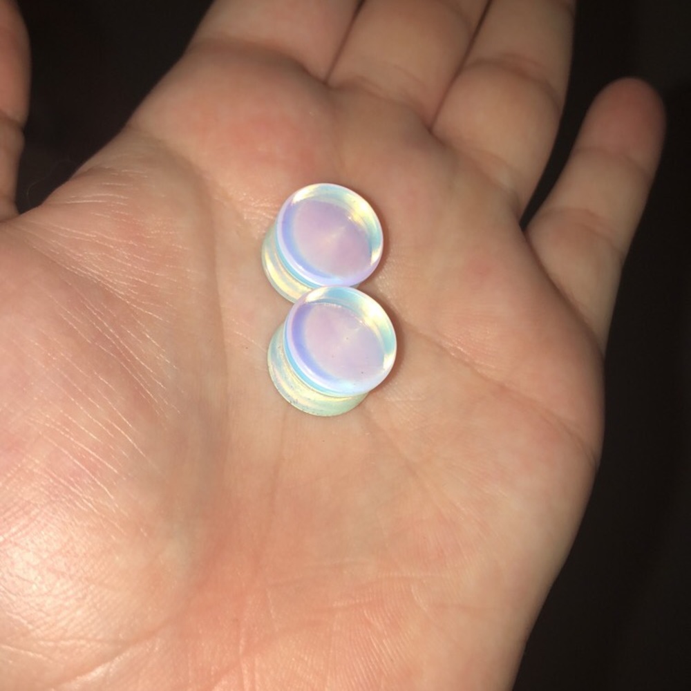 opal plugs.
